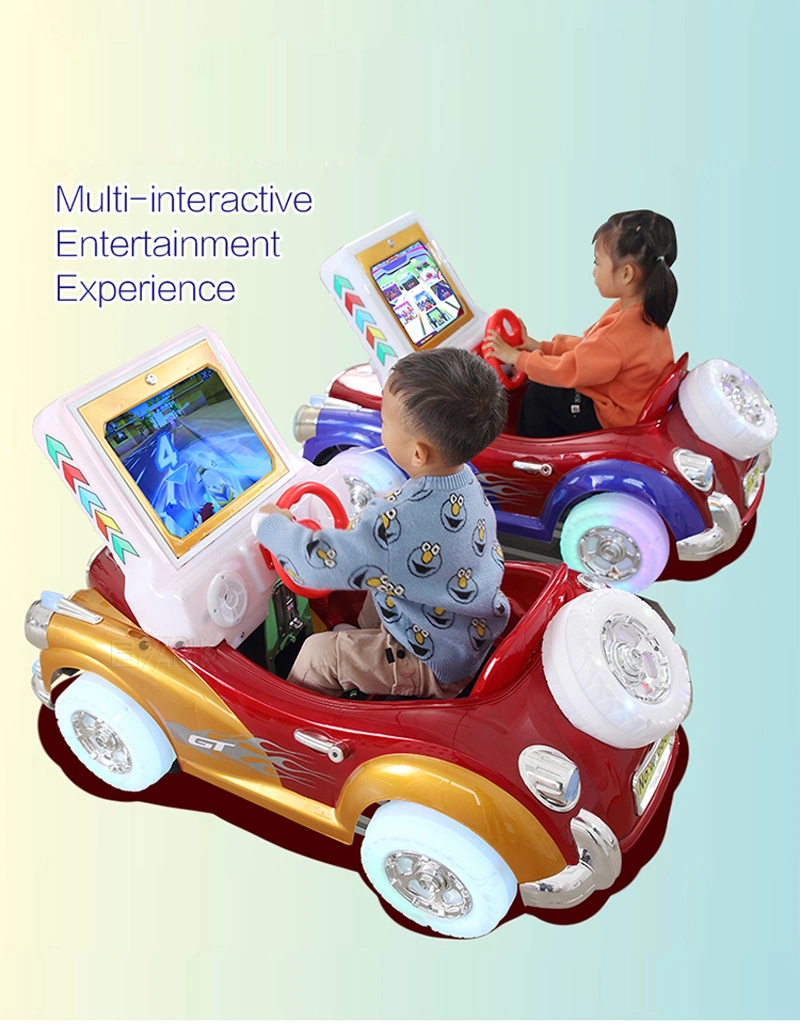 Kids 3D Speed Rocking Car with Racing Car Games Baby Swing Chair
