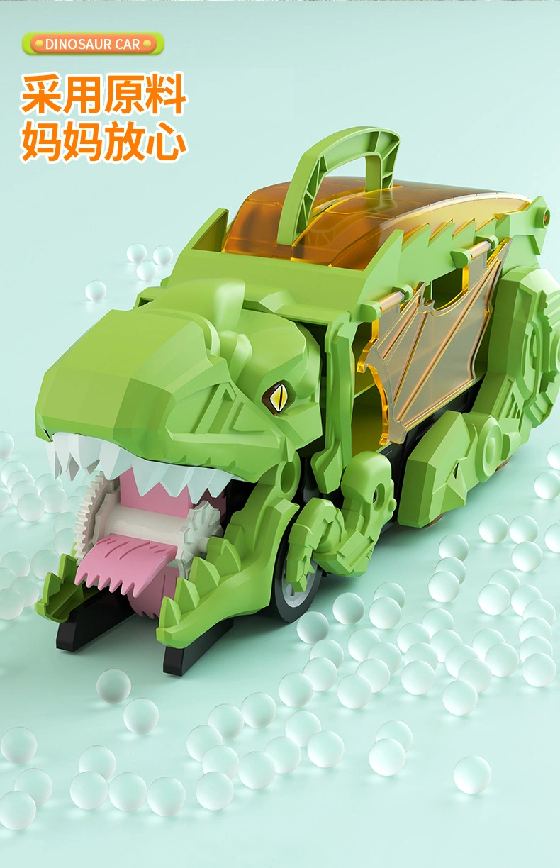 Dinosaur Truck Toys Indoor Storage Dinosaur Car with Diecast Model Car Plastic Dinosaur Swallowing Vehicle Children Toys