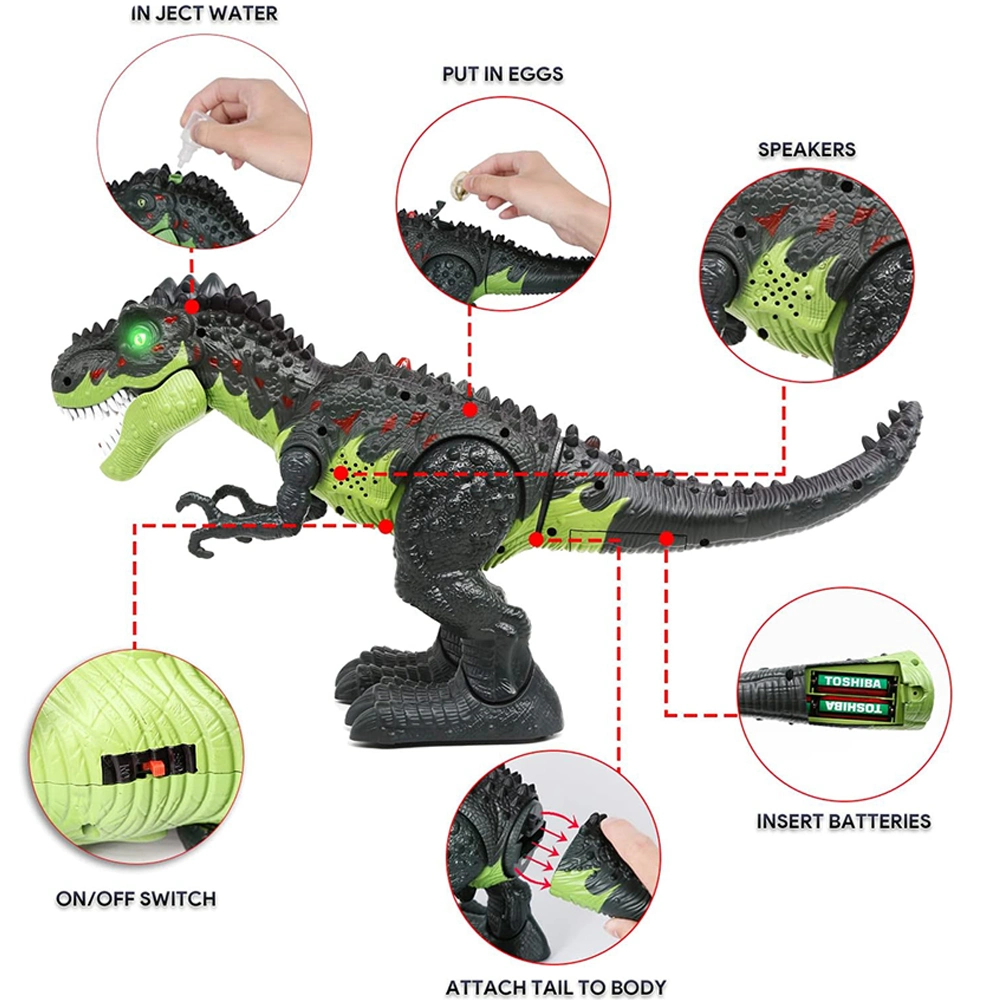 Big RC Walking Robot T-Rex Dinosaur Toys