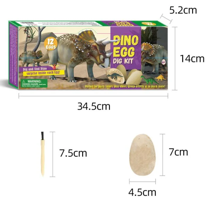 Wholesale Archaeology Dig Tyrannosaurus Rex Realized Dinosaur Models Dinosaur Egg for Kids Toys