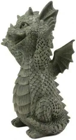 Dancing Dragon Garden Display Decorative Sculpture Ornament