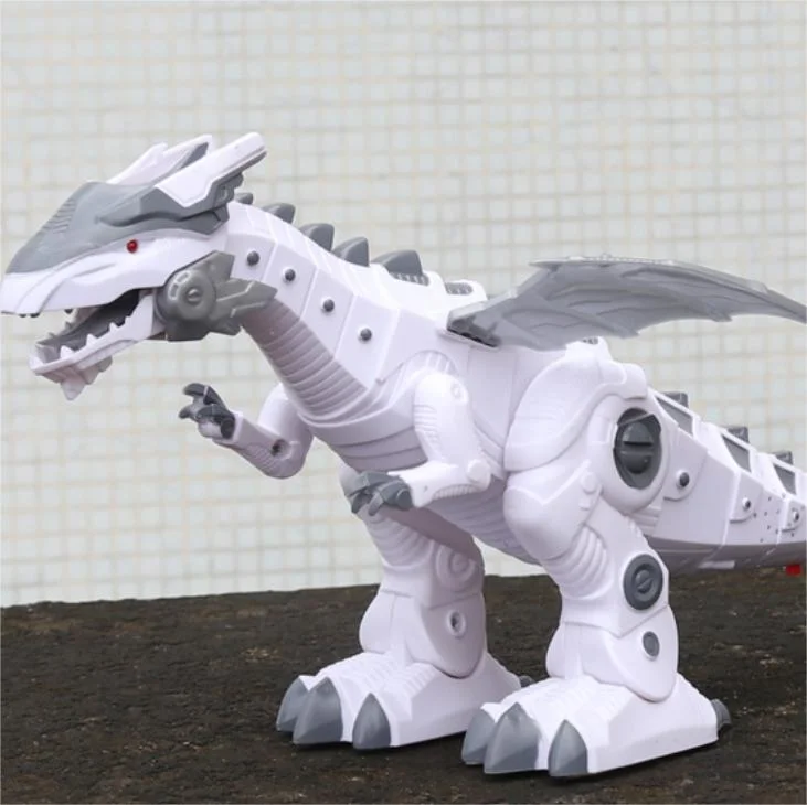 Exquisite and Beautiful Electromechanical Dinosaur Factory Wholesale Children Light-Emitting Plastic Toy