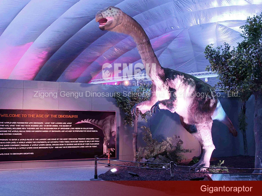 Robotic Model for Exhibition Dinosaur Making