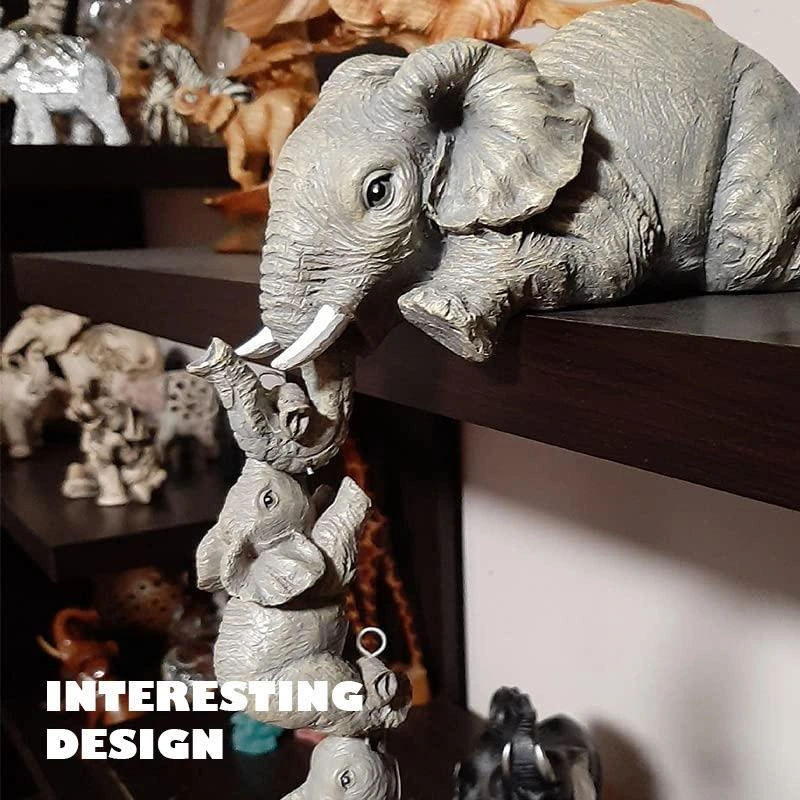 Cute Elephant Figurines. Cute Elephant Figurinesart and Craft Decoration