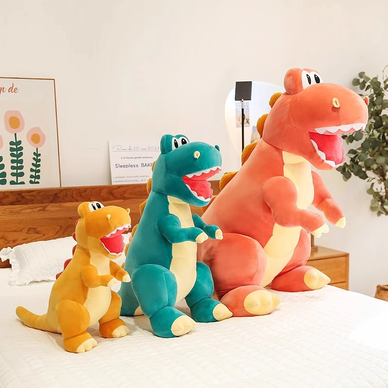 Factory Custom Multi-Color Cute Tyrannosaurus Rex Plush Toy