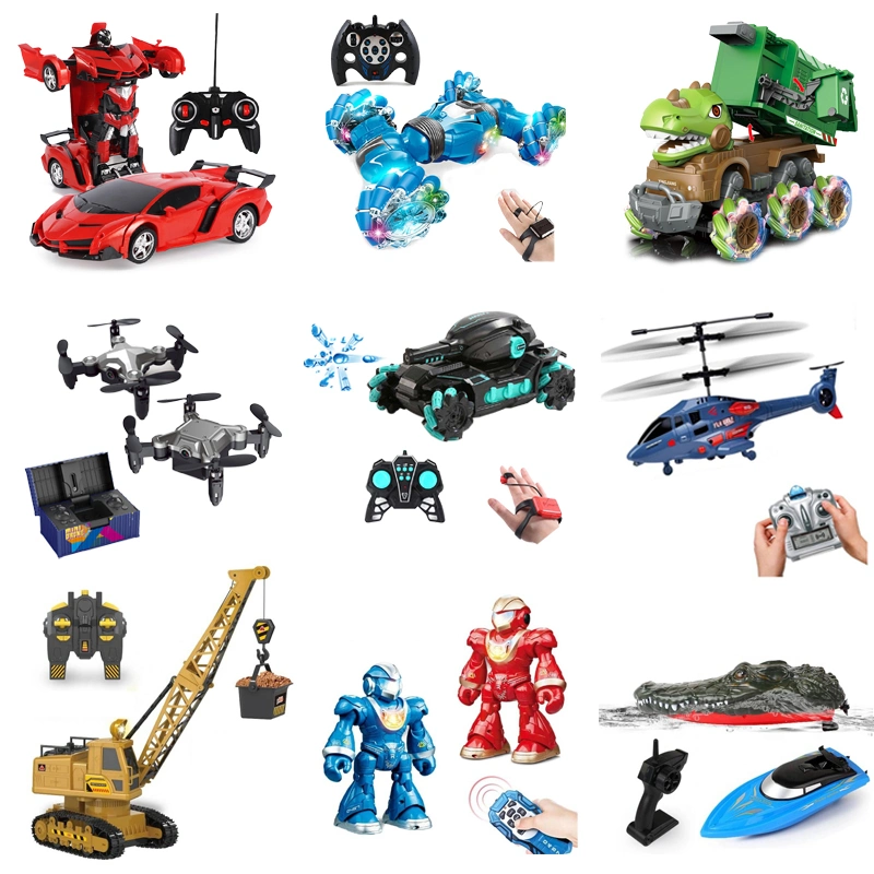 New Item Cool RC Radio Remote Control Car Remote Control Dinosaur with Spray Belt Lamp Sound Band for Kids