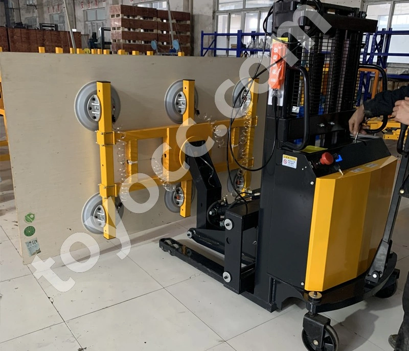 Hot-Selling 300-800kg Robust Movable Lifter for Glass Sheet Metal Sheet Stone Sheet/Glass Worker/ Lifter/Trolley/Glazing Robot/Crane/Mini Crane