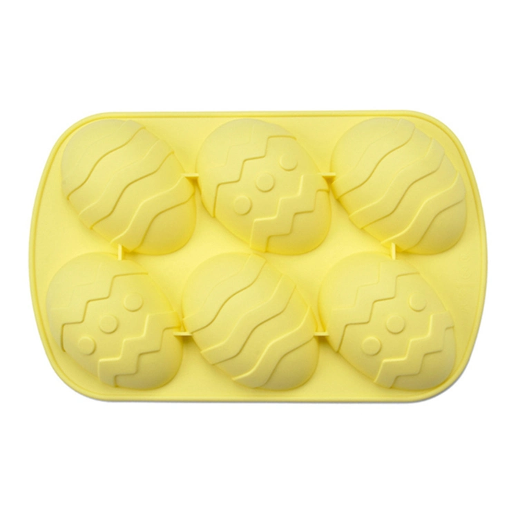 Easter Decorating Tools Egg Silicone Cake Mold Halloween Dinosaur Egg Chocolate Baking Mold