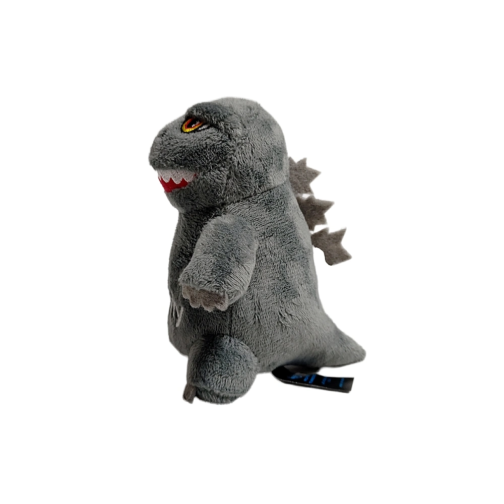 Grey Godzilla Soft Plush Stuffed Animal Dragon Kids Mv Toys