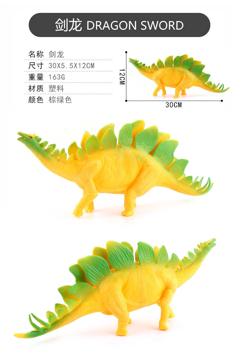 Jurassic Dinosaur Series Plesiosaur Tyrannosaurus Plastic Static Dinosaur Toy Model