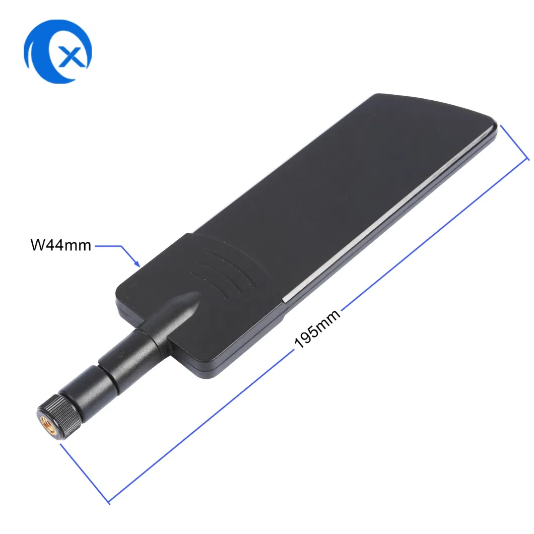 Rotatable RP-SMA Male Straight 4G LTE Rubber Antenna