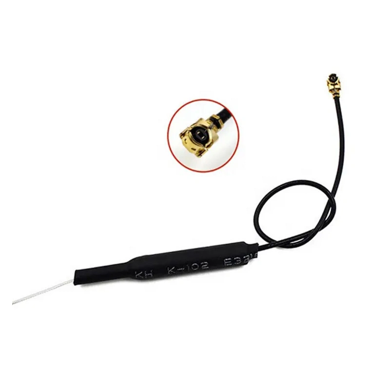 GSM Omnidirectional Copper Tube Antenna Internal Antenna with Sleeve Ipex Connector