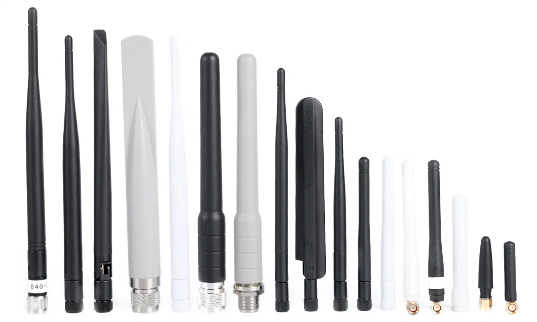 Black/White Rubber 4G LTE Signal Amplifier WiFi Antenna for Wireless Router
