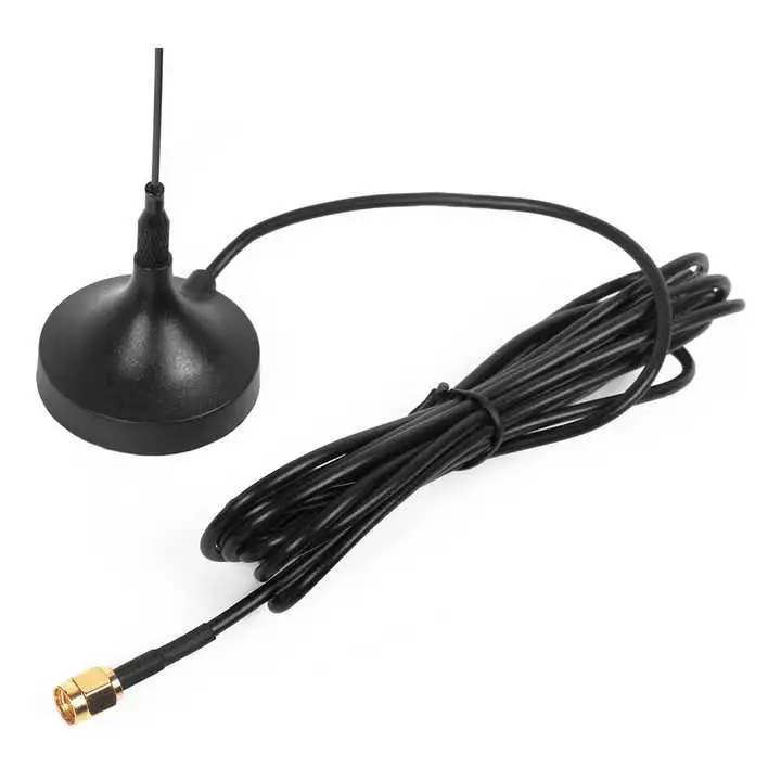 312mm Male 850 ~ 2100MHz 2g 3G Powerful Sucker Magnet External Antenna with 3m Cable Suitable for Car RV Boat Shoes Truck