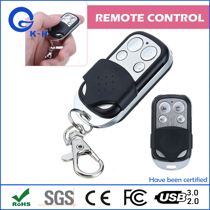 4 Buttons 433MHz RF Garage Door Gate Lock Rolling Code Remote Control