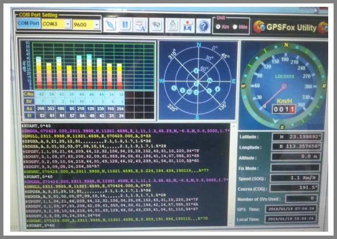 Glonass External Antenna with Ra SMA Connector GPS Gnss Antenna