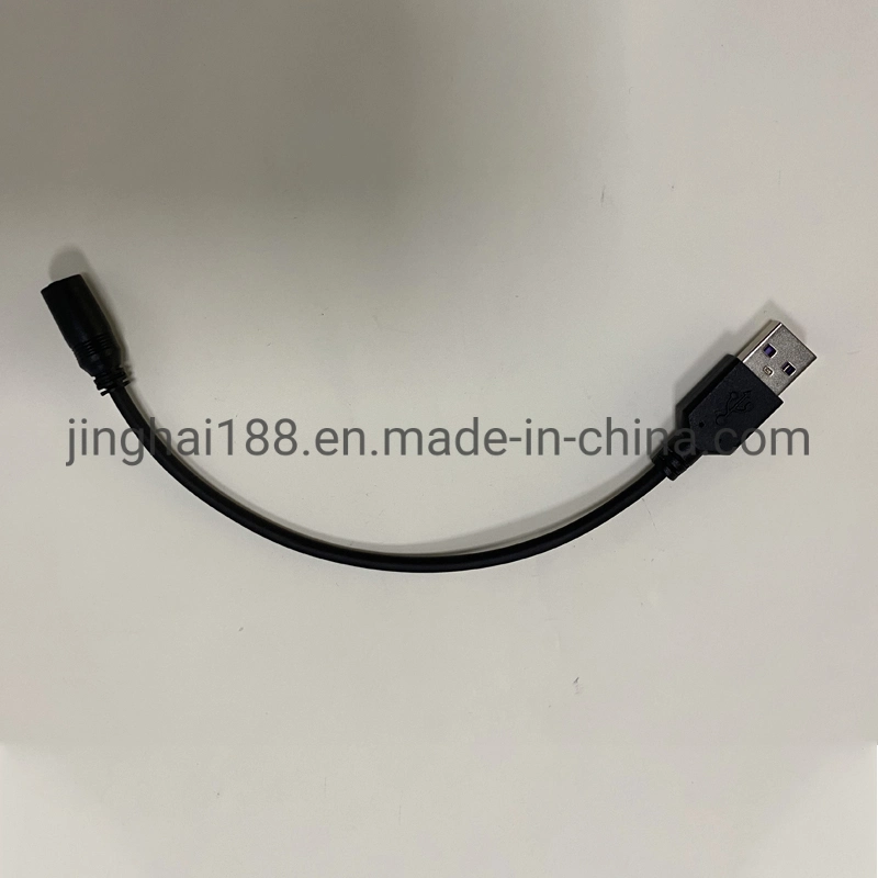 DC 3.8*1.4 USB/DC Adapter Connection Cable/Line Customized Female for Air Conditioning Suit Fan Extension Cable Available Interface Can Be Customized