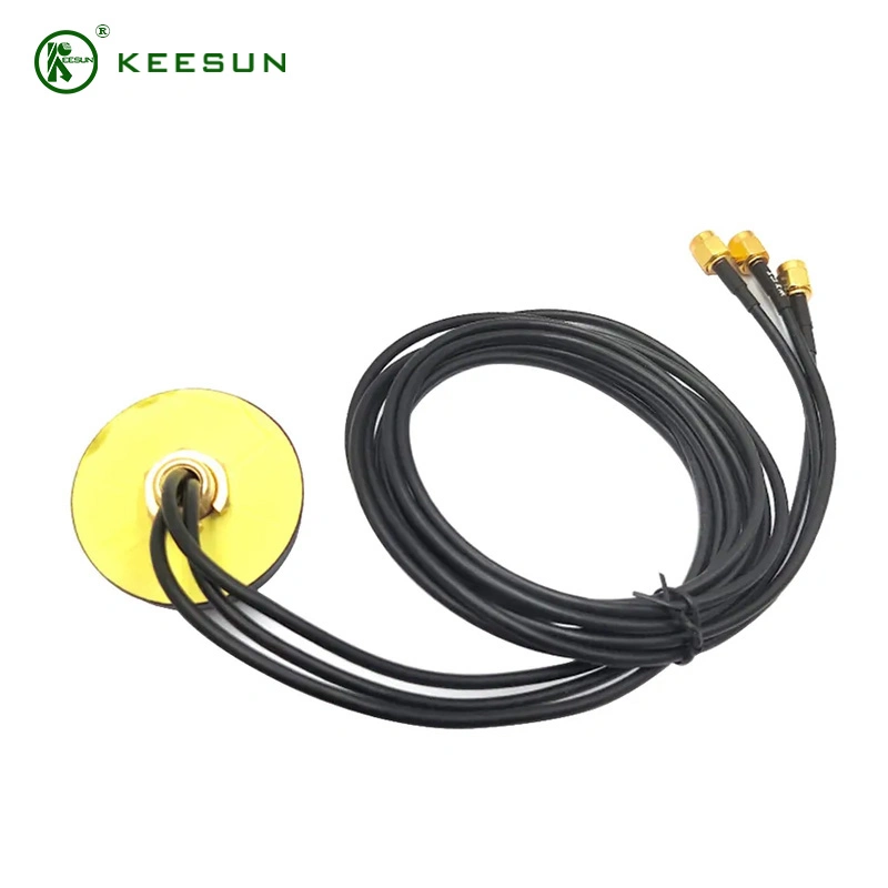 High Gain 3 in 1 External GPS Antenna with SMA Male Connector