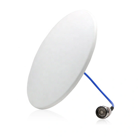 Factory Directly Topwave Indoor Low Pim 698-2700MHz 4.3-10 Female Ultar-Thin Omni Ceiling Antenna for Wireless Coverage in Telecommunications Systems