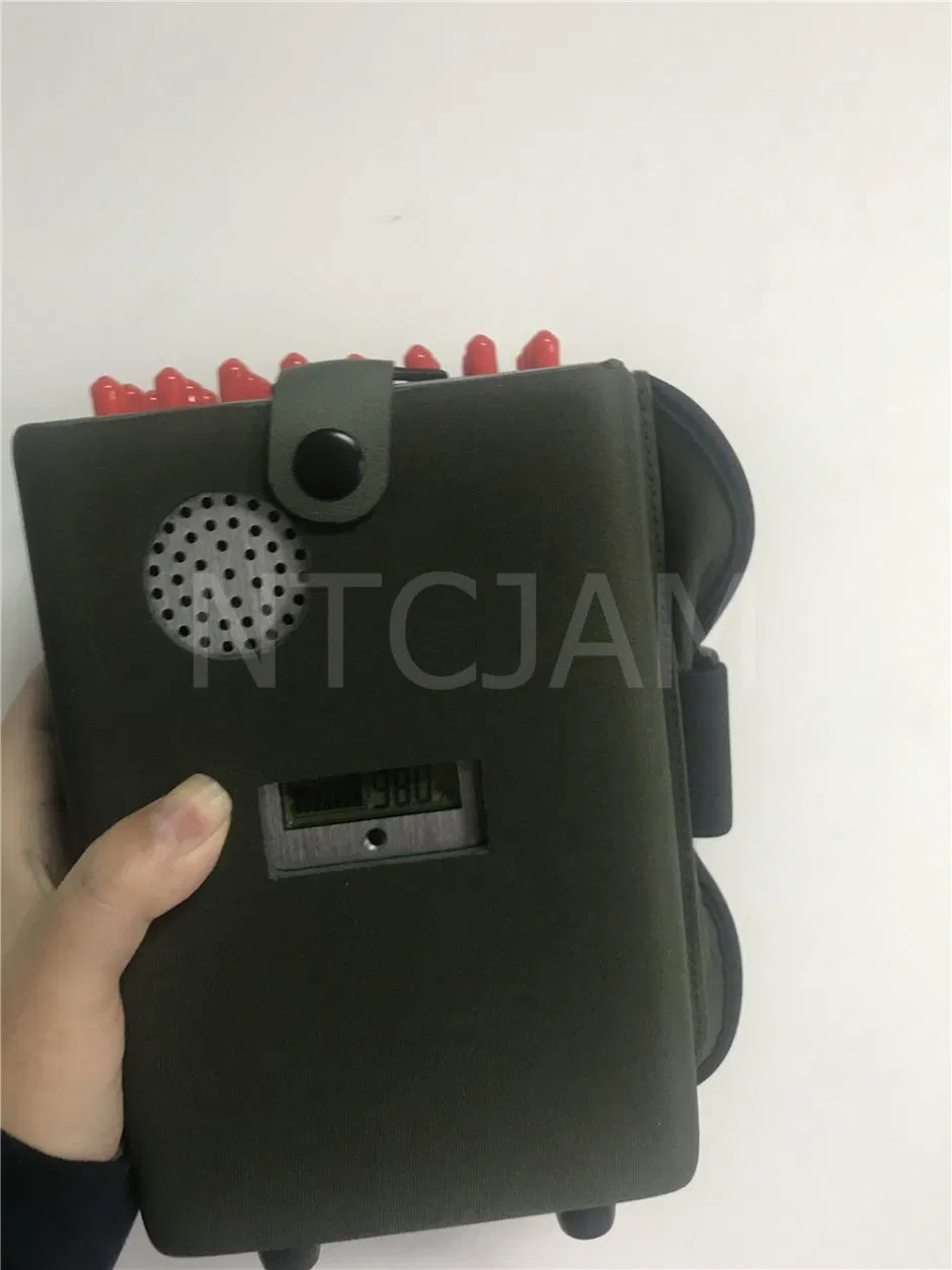 24 Antennas All-in-One Full Bands 5g Cell Phone Signal Jammer Blocking 5g 3400/3600MHz GPS/WiFi/GSM/Lojack/RF315MHz-433MHz-868MHz