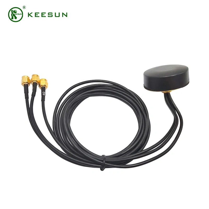 High Gain 3 in 1 External GPS Antenna with SMA Male Connector