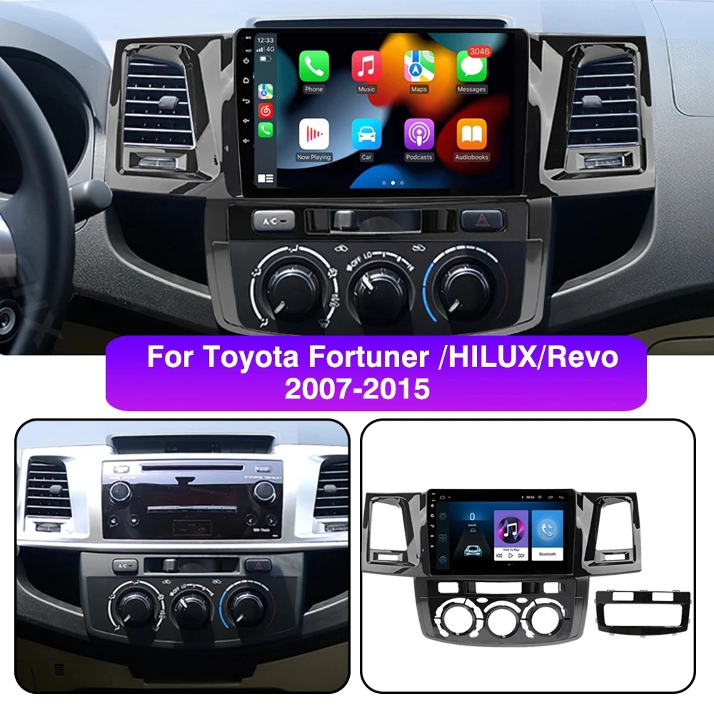 Android Car GPS Navigation Fortuner Sw4 Hilux Vigo