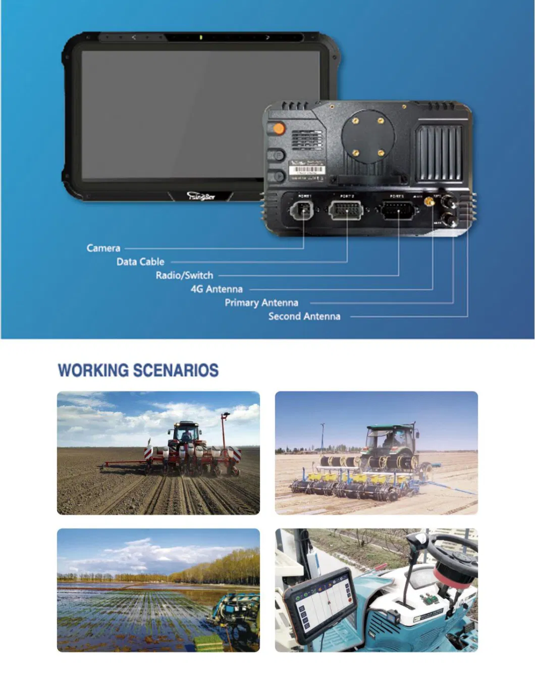 Best Prices Lk600 12V 24V Tractor Auto Steering GPS/Gnss Farm Guidance Smart Systemautomatic Navigation Driving