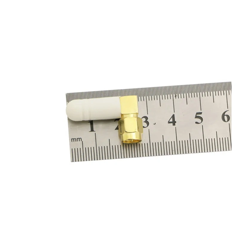 2.5cm Length 2400MHz-2500MHz SMA Male Angled 2dBi 2.4G Antenna, WiFi Router Iot SMA 2.4GHz Antenna 3G 4G 5g Antenna