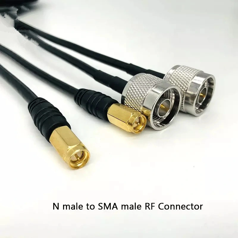 Factory Directly Globe Antenna MIMO Antenna 2*18dBi 2*20dBi 4G LTE Antenna 20meters Low Loss Cable SMA Male to N Male RF Coaxial Cable for Base Station