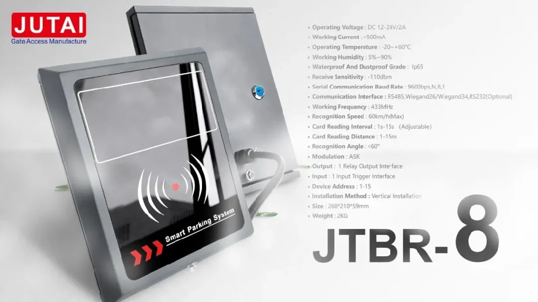 433MHz RFID Antenna in Parking Access Control System