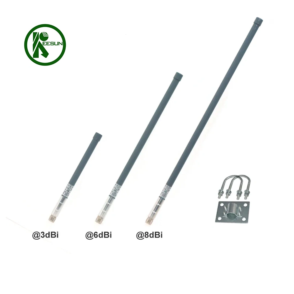 868MHz 915MHz Outdoor Omni Directional 6dBi 8dBi 10dBi Fiberglass Antenna for Helium