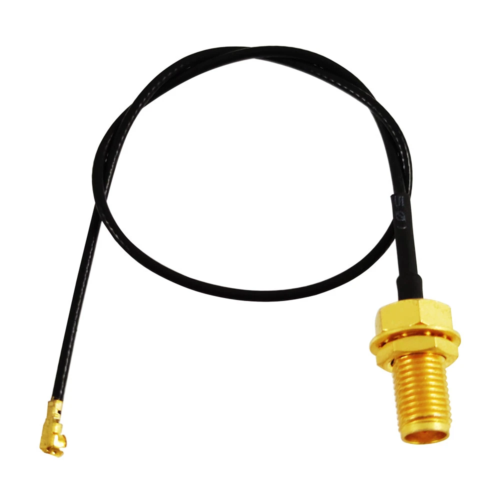 SMA Male/Female Hermetic Connector to Ipex Connector RF Antenna with 1.13black Cable