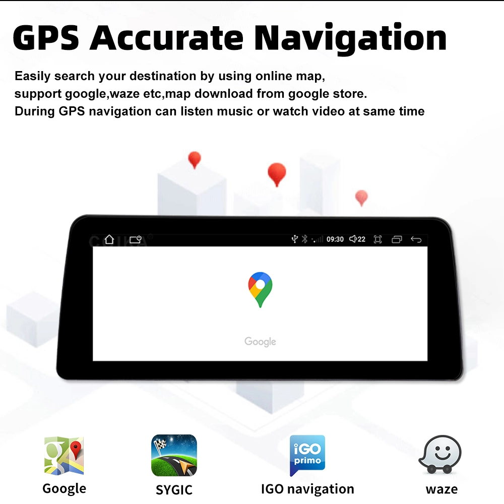 Coika 12.3 Android Car GPS Navigation for BMW F30 F31 F32 F33 F34 F36 2012-2016 Carplay Radio Player