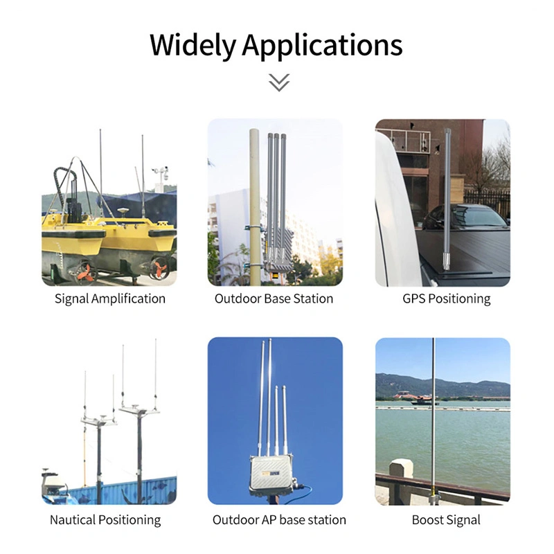 Outdoor WiFi Fiberglass 433MHz Omni Directional Antenna