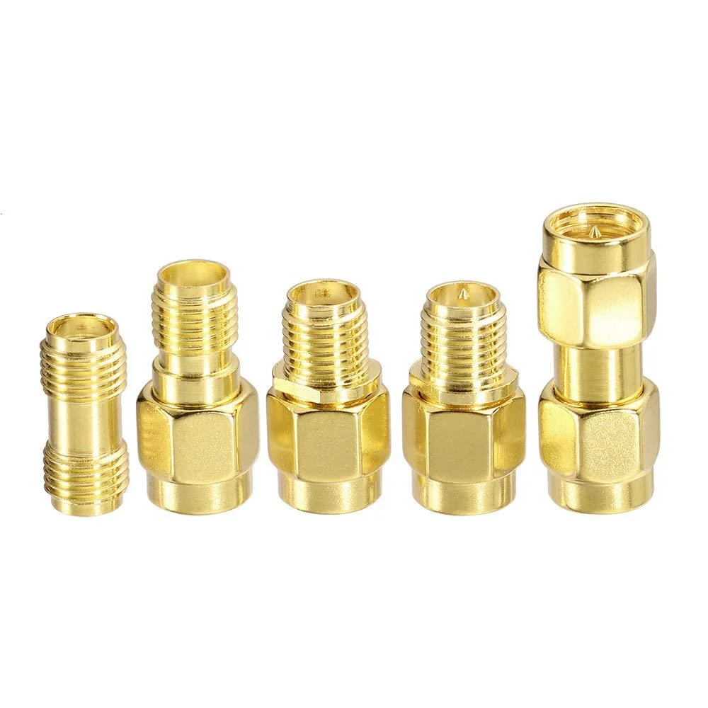 SMA Female Jack Solder PCB Board Mount Straight RF Connector Adapter for Antennas Wireless 4G LTE Industrial Gateway Router