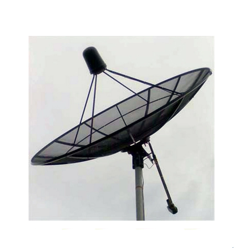 8 Feet 240cm 2.4m C Ku Band Satellite TV Digital HD Parabolic Paraboloid Steel Fiber Iron Plate Outdoor GSM GPS Dish Antenna