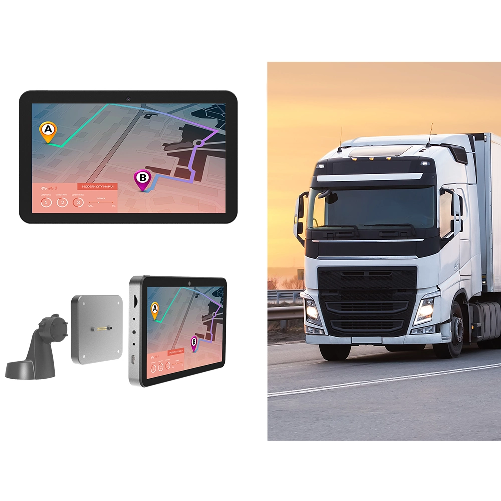 Custom Transport Logistics Fleet Tracking Management Tablet PC GPS Navigation Android Touch Screen