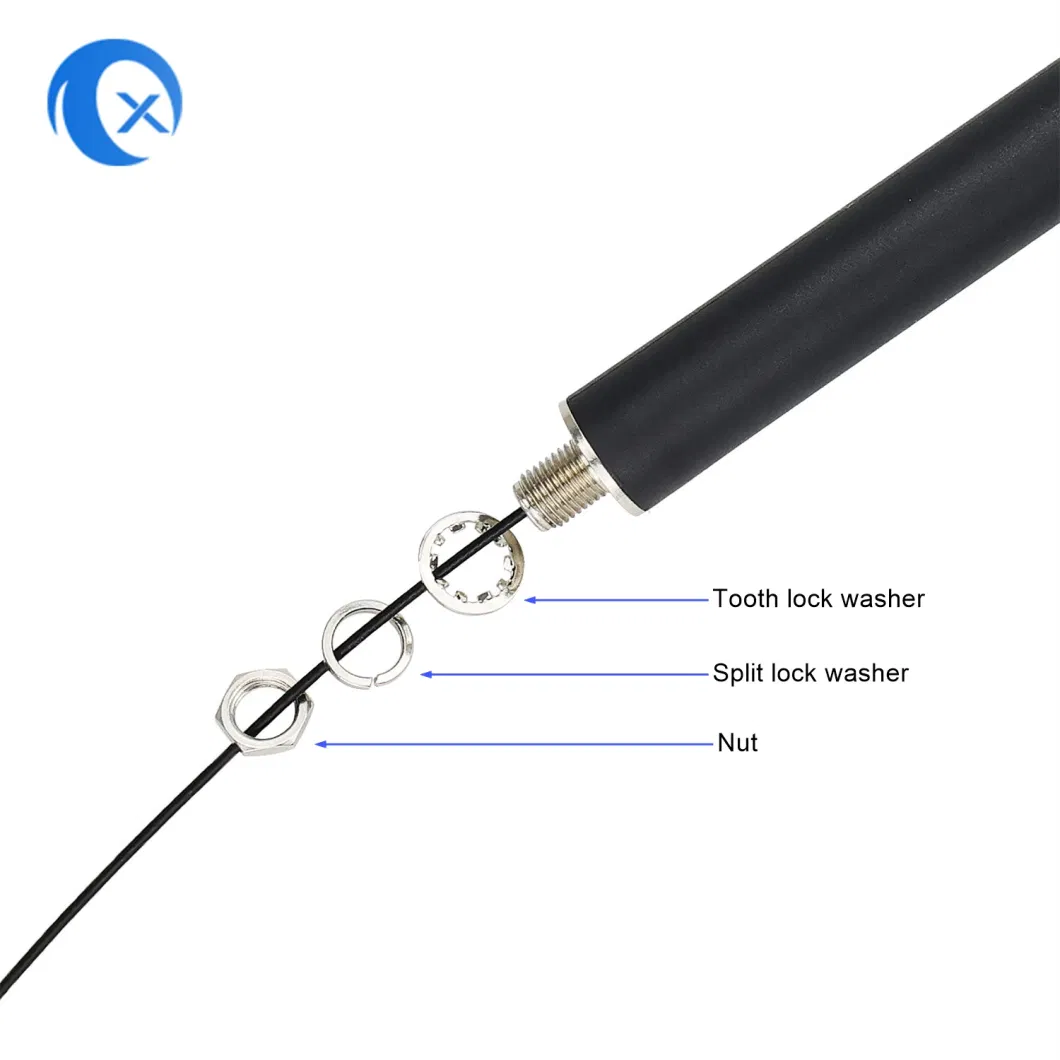 5g/5.8g Bulkhead Screw Mount Indoor WiFi Antenna with Pigtail Ipex Connector