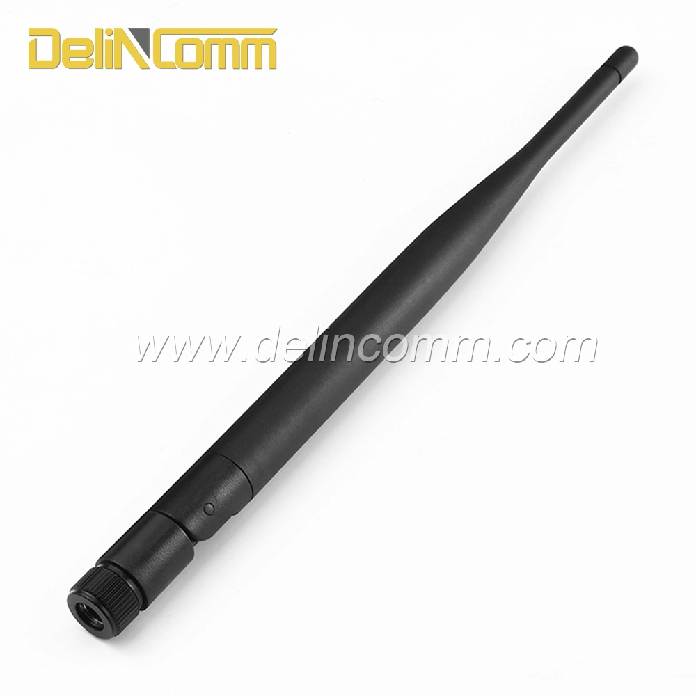 Router/Interphone/Handheld Scaner Omnidirectional 3dBi SMA Connector 2.4&5.8g Rod WiFi Magnet Antenna