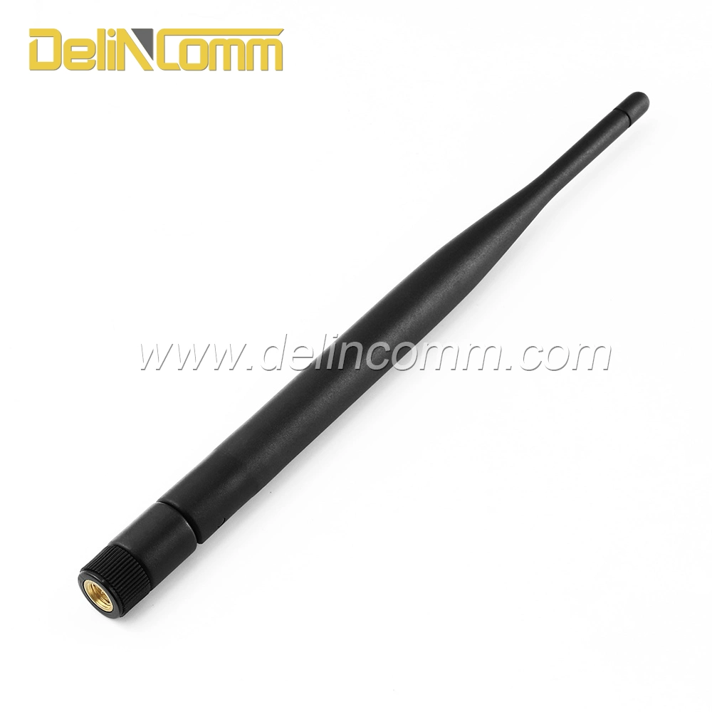 Router/Interphone/Handheld Scaner Omnidirectional 3dBi SMA Connector 2.4&5.8g Rod WiFi Magnet Antenna