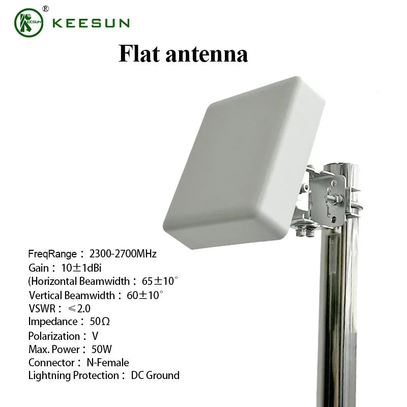 2300~2700MHz 5g 2.4&5.8GHz Directional Panel Antenna for Base Station