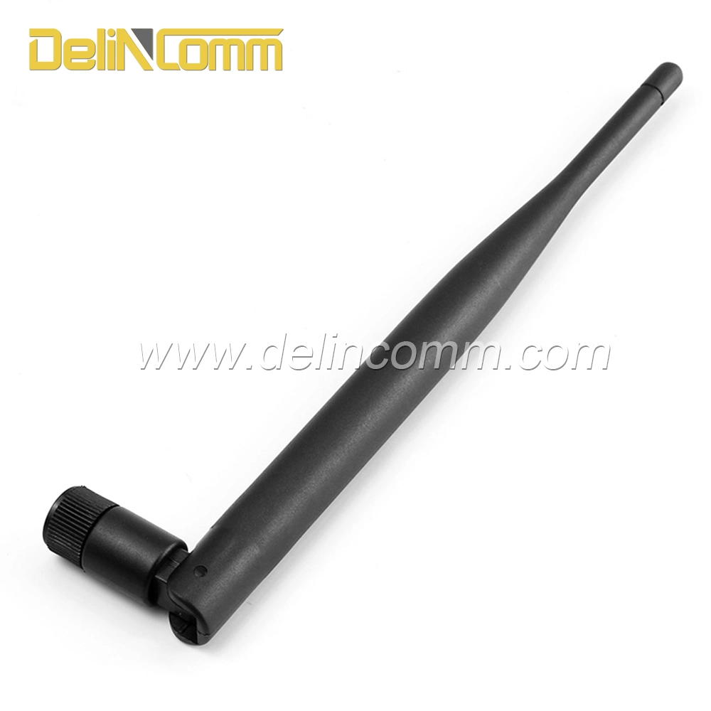 Router/Interphone/Handheld Scaner Omnidirectional 3dBi SMA Connector 2.4&5.8g Rod WiFi Magnet Antenna