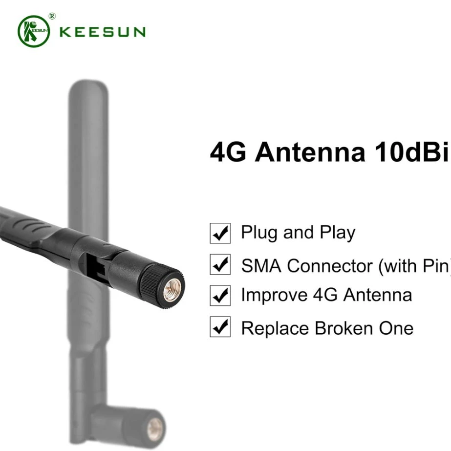 2.4G/4G LTE Full Band High Gain Rubber Rod Antenna