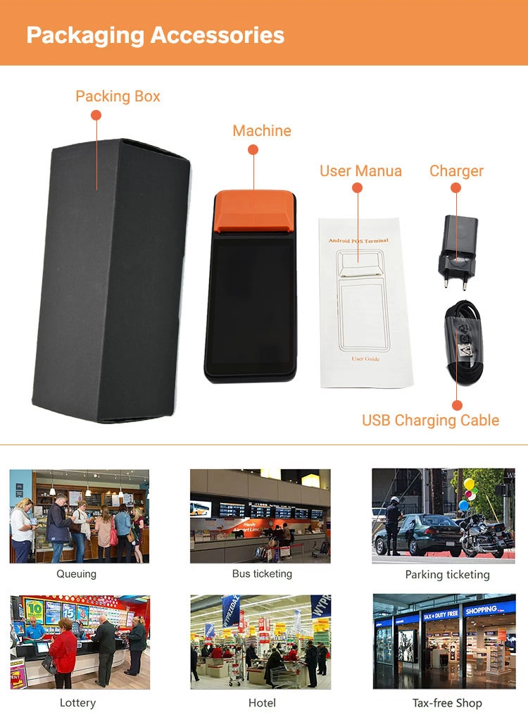 Cheap NFC CCD Reader GPS WiFi+Bluetooth 4G Android Handheld POS Terminal for Shop (R330)