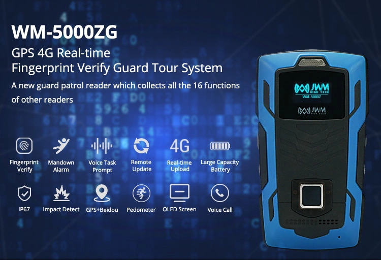 Hot Selling Guard Patrol GPS GPRS Tour Guard System RFID Device