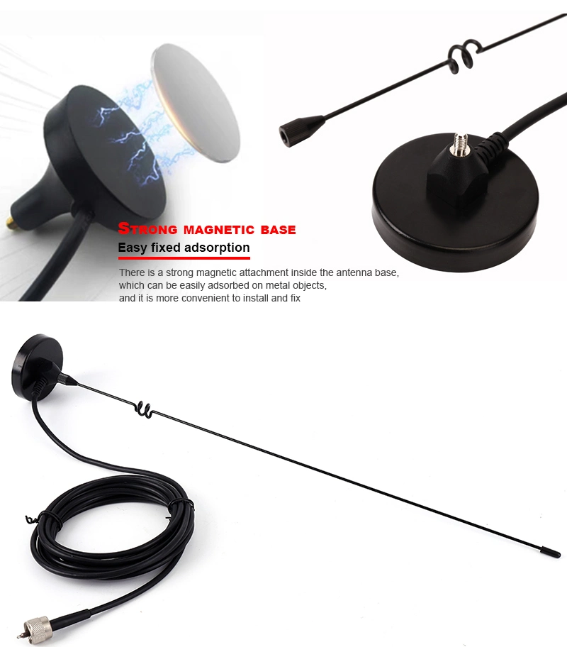 GPS External Magnetic Base TV Antenna GSM Helical Outdoor 433MHz Antenna
