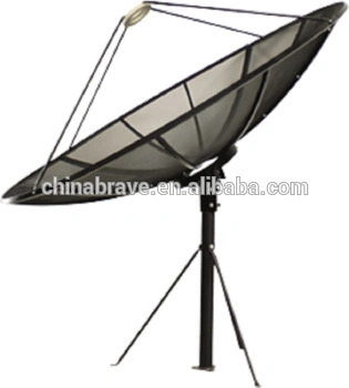 8 Feet 240cm 2.4m C Ku Band Satellite TV Digital HD Parabolic Paraboloid Steel Fiber Iron Plate Outdoor GSM GPS Dish Antenna