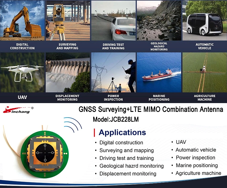 Manufacturer of High Precision Gnss GPS Glonass L1 L2 MIMO Antenna
