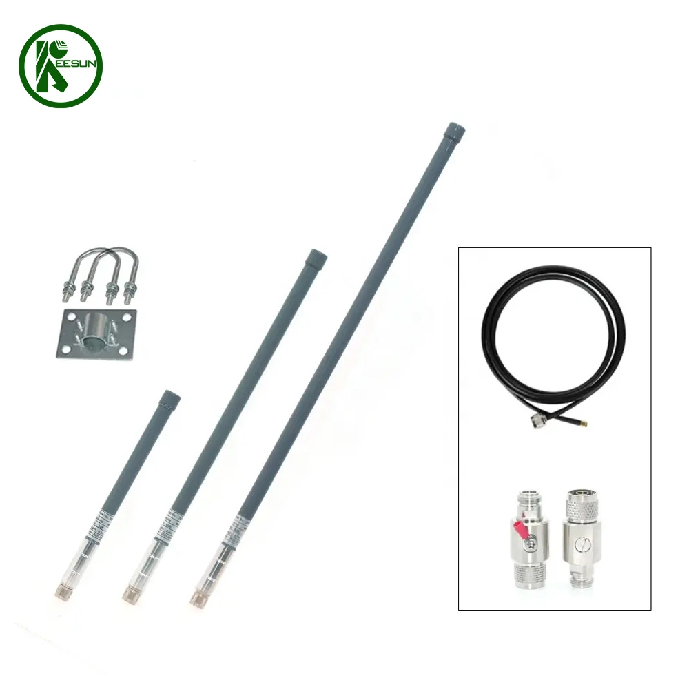 868MHz 915MHz Outdoor Omni Directional 6dBi 8dBi 10dBi Fiberglass Antenna for Helium