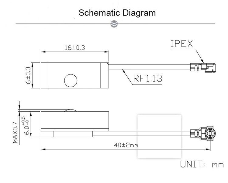 High Gain GPS/Glonass/Beidou Internal Patch Active Antenna